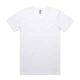 AS Colour Staple V Neck Tee | 5001V | AS Colour 5001V WHITE S