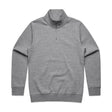 AS Colour Stencil Half Zip Crew | 5125 | AS Colour 5125 ATHLETIC HEATHER S