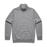 AS Colour Stencil Half Zip Crew | 5125 | AS Colour 5125 ATHLETIC HEATHER S