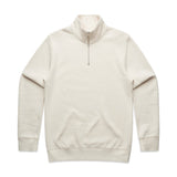 AS Colour Stencil Half Zip Crew | 5125 | AS Colour 5125 ECRU S