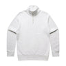 AS Colour Stencil Half Zip Crew | 5125 | AS Colour 5125 WHITE HEATHER S
