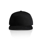 AS Colour Stock 7 - Panel Cap | 1184 | AS Colour 1184 BLACK One Size