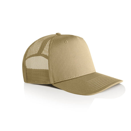 AS Colour Stock Trucker Cap | 1108 | AS Colour 1108 KHAKI One Size