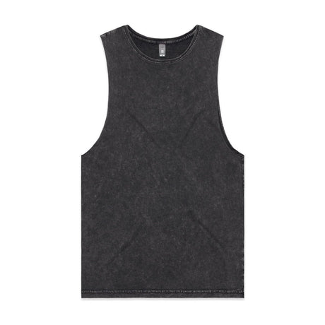AS Colour Stone Wash Barnard Tank | 5039 | AS Colour 5039 BLACK STONE XS