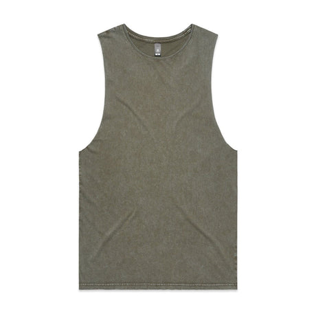 AS Colour Stone Wash Barnard Tank | 5039 | AS Colour 5039 MOSS STONE XS