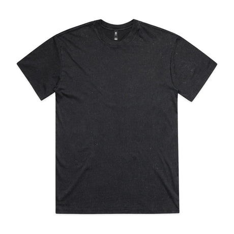 AS Colour Stone Wash Heavy Tee | 5085 | AS Colour 5085 BLACK STONE S