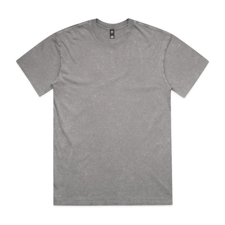 AS Colour Stone Wash Heavy Tee | 5085 | AS Colour 5085 GREY STONE S
