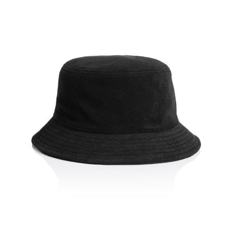 AS Colour Terry Bucket Hat | 1175 | AS Colour 1175 BLACK One Size