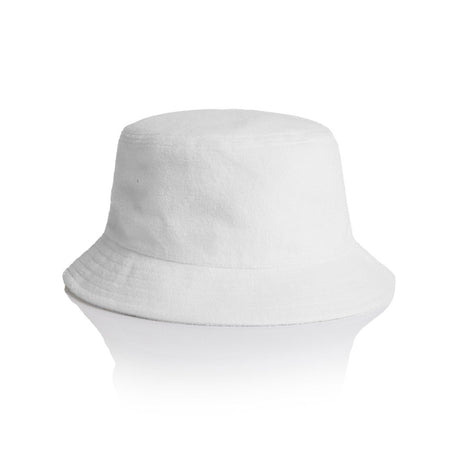 AS Colour Terry Bucket Hat | 1175 | AS Colour 1175 WHITE One Size