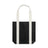 AS Colour Two - Tone Carrie Tote | 1008 | AS Colour 1008 BLACK/CREAM One Size
