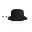 AS Colour Wide Brim Bucket Hat | 1172 | AS Colour 1172 BLACK One Size