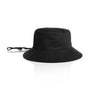 AS Colour Wide Brim Bucket Hat | 1172 | AS Colour 1172 BLACK One Size