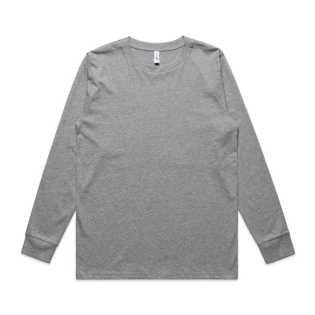 AS Colour Wo's Classic L/S Tee | 4073 | AS Colour 4073 ATHLETIC HEATHER XS