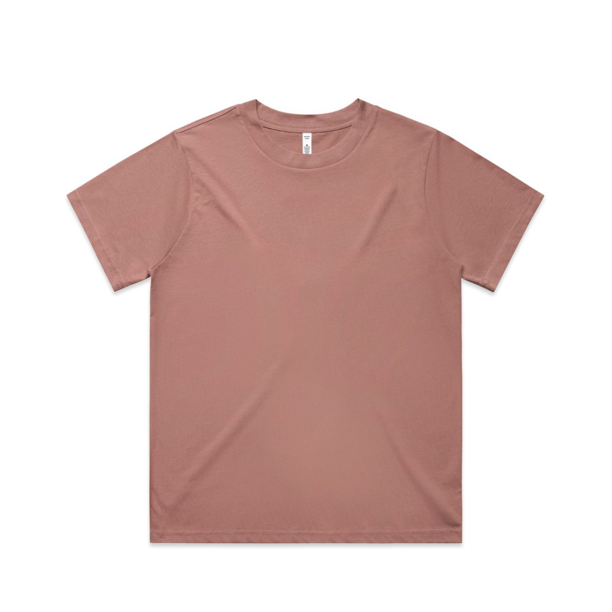 AS Colour Wo's Classic Minus Tee [ - 2\"] 4079 | AS Colour 4079 HAZY PINK XS
