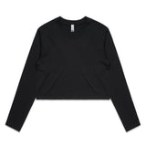AS Colour Wo's Crop L/S Tee | 4058 | AS Colour 4058 BLACK XS