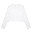 AS Colour Wo's Crop L/S Tee | 4058 | AS Colour 4058 WHITE XS