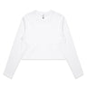 AS Colour Wo's Crop L/S Tee | 4058 | AS Colour 4058 WHITE XS