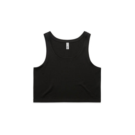 AS Colour Wo's Crop Singlet | 4031 | AS Colour 4031 BLACK XS