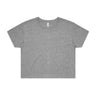AS Colour Wo's Crop Tee | 4062 | AS Colour 4062 ATHLETIC HEATHER XS