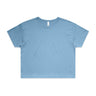 AS Colour Wo's Crop Tee | 4062 | AS Colour 4062 CAROLINA BLUE XS