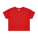 AS Colour Wo's Crop Tee | 4062 | AS Colour 4062 RED XS