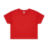 AS Colour Wo's Crop Tee | 4062 | AS Colour 4062 RED XS