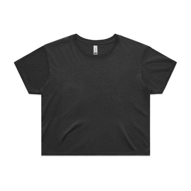 AS Colour Wo's Faded Crop Tee | 4062F | AS Colour 4062F FADED BLACK XS