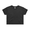 AS Colour Wo's Faded Crop Tee | 4062F | AS Colour 4062F FADED BLACK XS