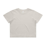 AS Colour Wo's Heavy Faded Crop Tee | 4089 | AS Colour 4089 FADED BONE XS
