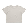 AS Colour Wo's Heavy Faded Crop Tee | 4089 | AS Colour 4089 FADED BONE XS