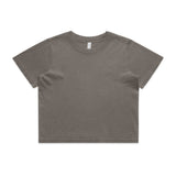 AS Colour Wo's Heavy Faded Crop Tee | 4089 | AS Colour 4089 FADED GREY XS