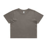 AS Colour Wo's Heavy Faded Crop Tee | 4089 | AS Colour 4089 FADED GREY XS