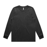 AS Colour Wo's Heavy Faded L/S Tee | 4083 | AS Colour 4083 FADED BLACK XS