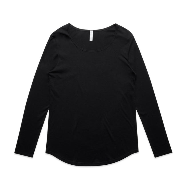 AS Colour Wo's Mali L/S Tee | 4009 | AS Colour 4009 BLACK XS