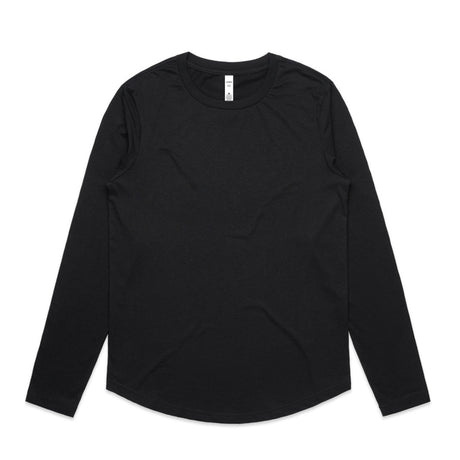 AS Colour Wo's Maple Curve L/S Tee | 4021 | AS Colour 4021 BLACK XS