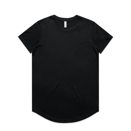 AS Colour Wo's Maple Curve Tee | 4024 | AS Colour 4024 BLACK XS