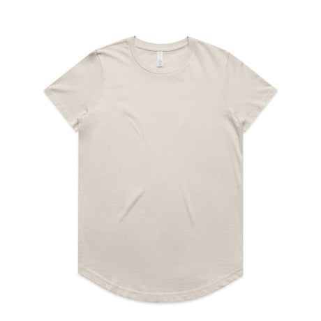 AS Colour Wo's Maple Curve Tee | 4024 | AS Colour 4024 BONE XS