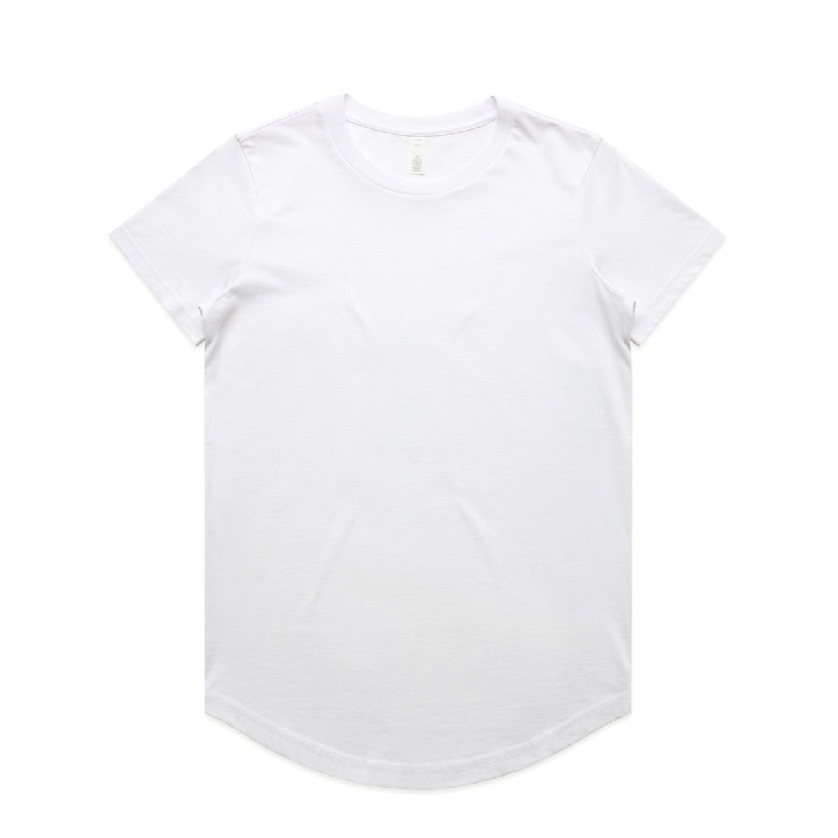 AS Colour Wo's Maple Curve Tee | 4024 | AS Colour 4024 WHITE XS