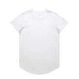 AS Colour Wo's Maple Curve Tee | 4024 | AS Colour 4024 WHITE XS