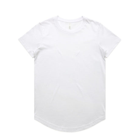 AS Colour Wo's Maple Curve Tee | 4024 | AS Colour 4024 WHITE XS