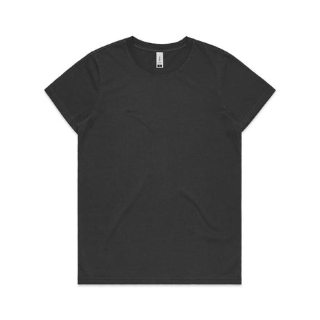 AS Colour Wo's Maple Faded Tee | 4065 | AS Colour 4065 FADED BLACK XS