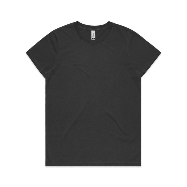 AS Colour Wo's Maple Faded Tee | 4065 | AS Colour 4065 FADED BLACK XS