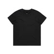 AS Colour Wo's Maple Minus Tee [ - 3\"] 4025 | AS Colour 4025 BLACK XS