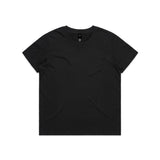 AS Colour Wo's Maple Minus Tee [ - 3\"] 4025 | AS Colour 4025 BLACK XS