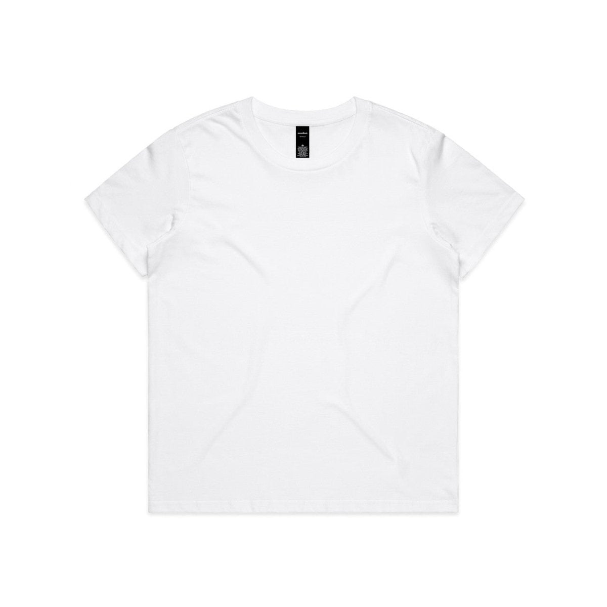 AS Colour Wo's Maple Minus Tee [ - 3\"] 4025 | AS Colour 4025 WHITE XS