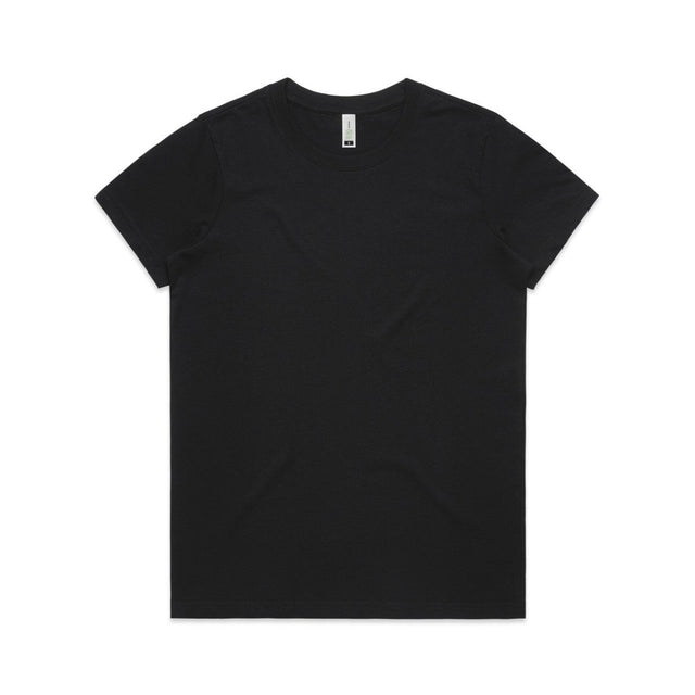 AS Colour Wo's Maple Organic Tee | 4001G | AS Colour 4001G BLACK XS
