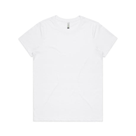 AS Colour Wo's Maple Organic Tee | 4001G | AS Colour 4001G WHITE XS