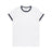 AS Colour Wo's Maple Ringer Tee | 4053 | AS Colour 4053 WHITE/NAVY XS