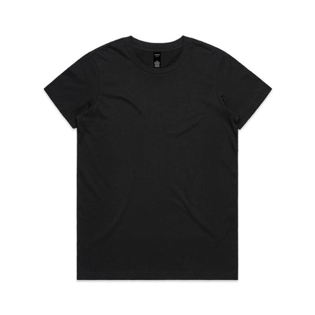 AS Colour Wo's Maple Tee | 4001 | AS Colour 4001 BLACK XS
