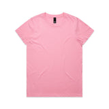 AS Colour Wo's Maple Tee | 4001 | AS Colour 4001 BUBBLEGUM XS